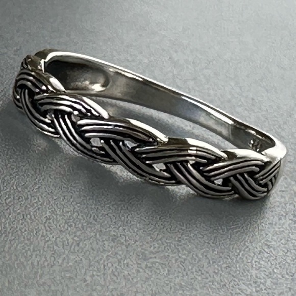 Sterling Silver Braided Band - Picture 13 of 15